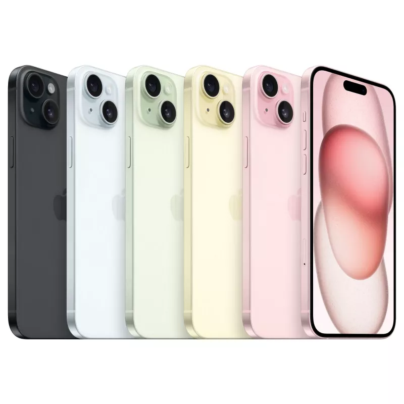 Apple iPhone 15 Plus 17 cm (6,7) Dual-SIM iOS 17 5G USB Type-C 512 GB Schwarz (MU1H3ZD/A)