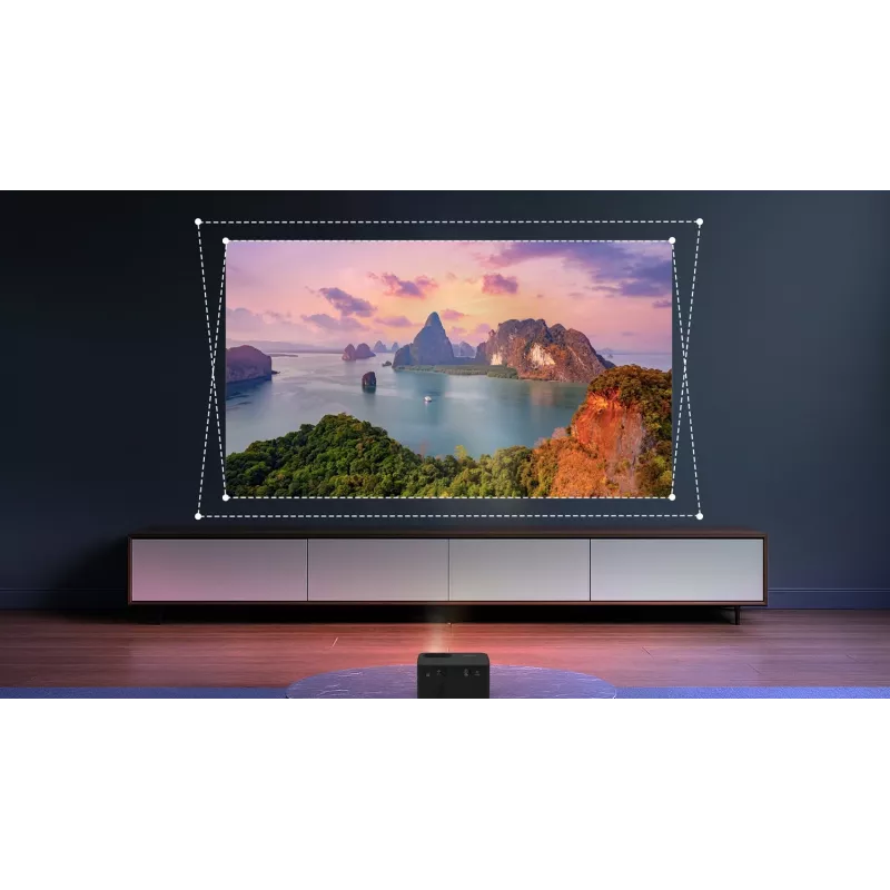 Optoma Photon Life PK32 Standardprojektor mit 1100 ANSI-Lumen, DLP, UHD 4K (3840x2160), 3D, Schwarz