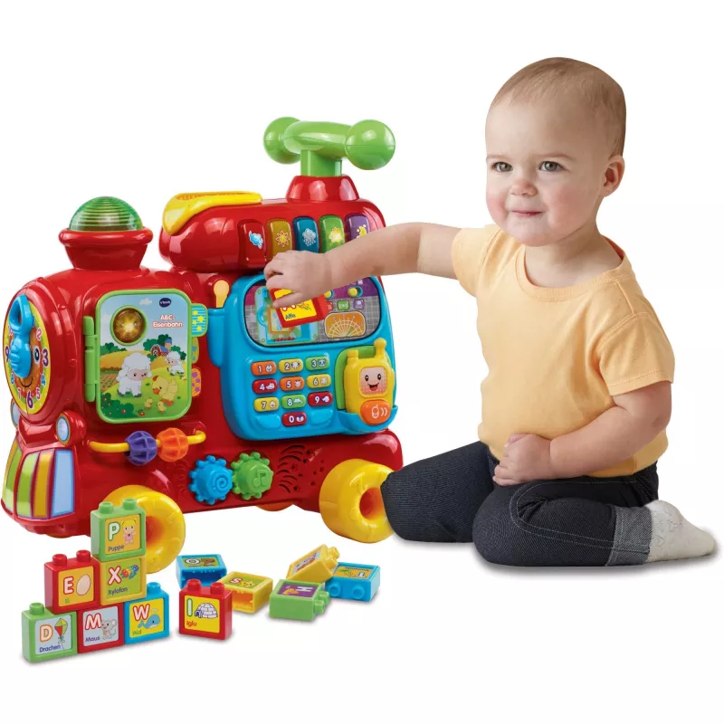 VTech Baby ABC - Eisenbahn, 1 Monat(e), 4 Rad/Räder, Mehrfarbig, 3,55 kg