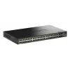 D-Link 52-Port Gigabit Stackable PoE+ Smart Managed Switch mit 4 x 10G SFP+ Ports