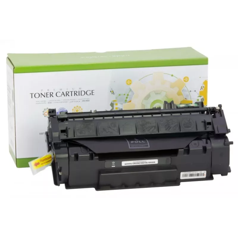 Kompatibel Static-Control Hewlett-Packard Q5949A/Q7553A/CRG-708/CRG-715, Schwarz, 3000 Seiten