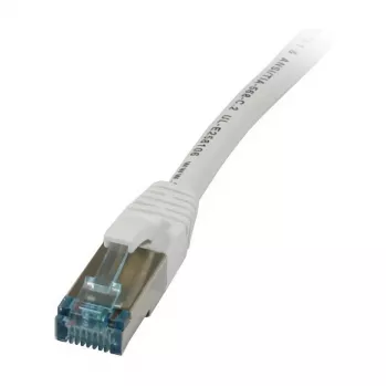 Patchkabel RJ45 - CAT6A 500 MHz - 2 m - weiß - S-STP(S/FTP) - TPE/LSZH(Superflex) - AWG26 - Synergy