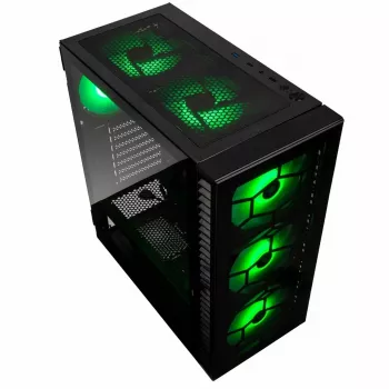 Kolink Observatory HF Glass ARGB Midi-Tower - schwarz