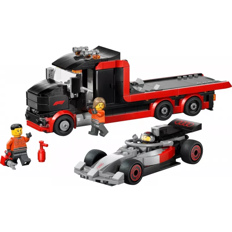 LEGO CITY 60493 F1-Show-Truck mit Audi F1-Rennwagen