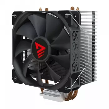Heatsink SAVIO SAVGCOFROSTX2 120 mm Schwarz, 2 Heatpipes, 800–1800 RPM, 4‑Pin