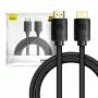 Baseus High Definition Series HDMI 2.1 Kabel, 8K 60Hz, 3D, HDR, 48Gbps, 2m (schwarz)