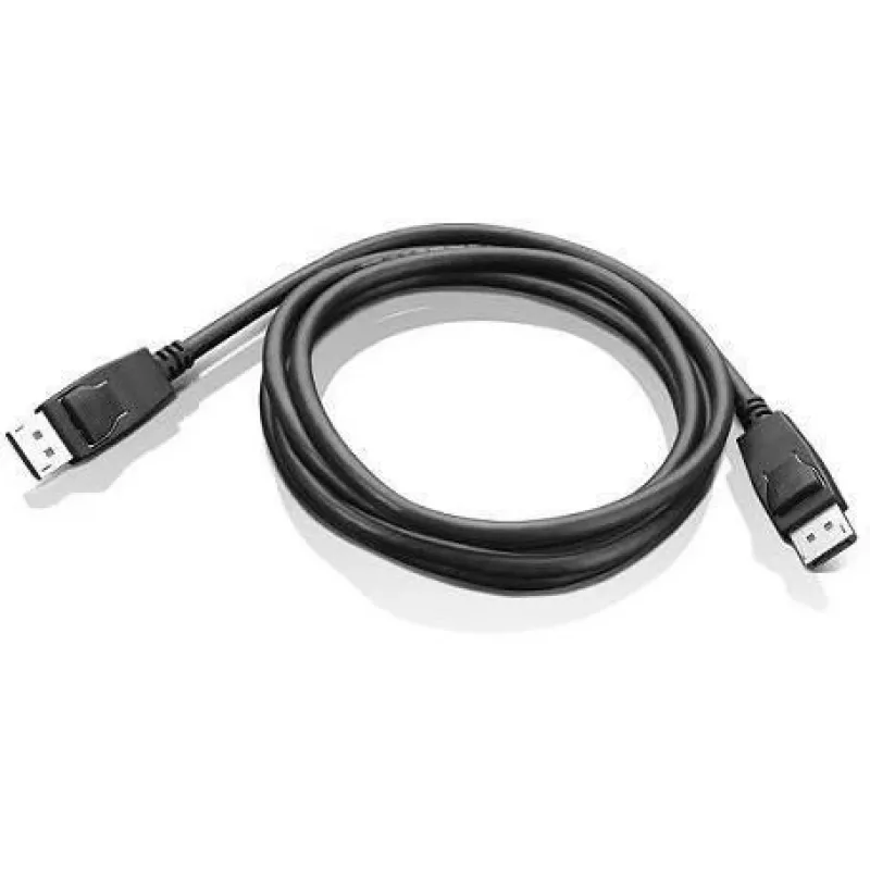 Lenovo DP-DP, 1,8 m DisplayPort Schwarz