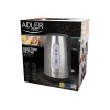 Elektrischer Wasserkocher Adler AD 1273 1 L 1200 W Schwarz Haselnuss Edelstahl