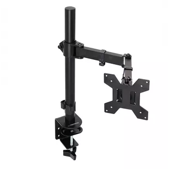 Monitor-Tischhalterung ESPERANZA ERW017 für 10–27 Zoll Bildschirme, bis 8 kg, Tischklemme, VESA 75x75–100x100