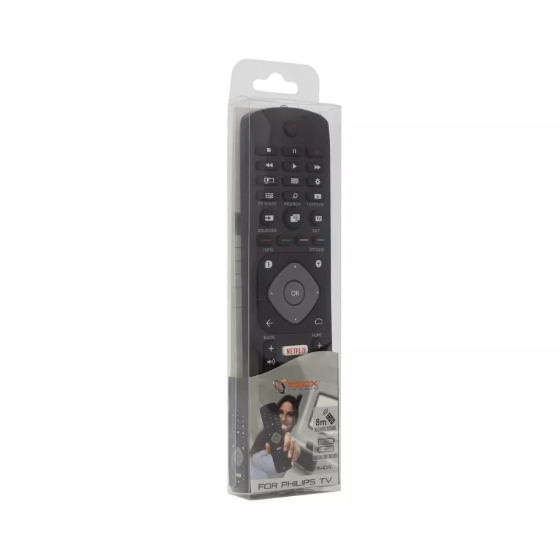 Universal-Fernbedienung SBOX RC-01404 für Philips-Fernseher — Kompatible Ersatzfernbedienung