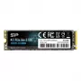 SSD M.2 NVMe Silicon Power P34A60 512 GB — PCIe, Lesen 2200 MB/s, Schreiben 1600 MB/s, NVMe 1.3