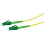Logilink Professional - Patchkabel - LC/APC Singlemode (M) zu LC/APC Singlemode (M) - 5 m - 2 mm - Glasfaser - Simplex - 9/125 Mikrometer - G.657.A2/OS2 - Halogenfrei - Gelb