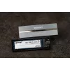 Externes NVMe-M.2-PCIe-SSD-Gehäuse PATRIOT PV810UPNGM – USB-C 3.2 Gen 2, unterstützt 2230/2242/2260/2280, bis zu 8 TB, Aluminium, grau