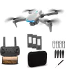 E99 Pro Drohne | Drohne + 3 Akkus + Transporttasche Set | 1800mAh
