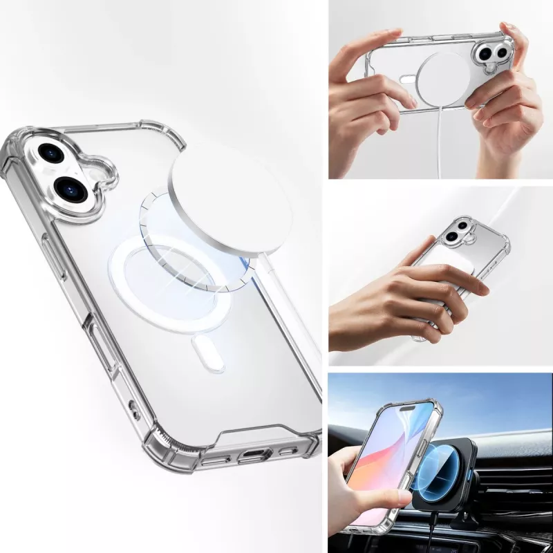 Cover 4smarts iPhone 16 15,5 cm (6,1 Zoll) Transparent