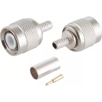 Video-Steckverbinder TNC ShiverPeaks 98885 für RG58/U-Kabel, Crimp-Abschluss