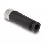 DeLOCK M8-Steckverbinder A-kodiert 4-polig Buchse Schraubanschluss 60532