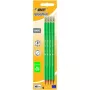 BIC Bleistifte EVOLUTION Original mit Radiergummi, HB, Set 4 Stk. 049012