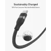 USB-C-auf-USB-C-Kabel Anker A82E2 — 0,9 m, USB C auf USB C, Schwarz