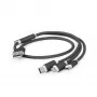 USB 2.0 Kabel Gembird CC-USB2-AM31-1M — USB A Anschluss, 1 m, schwarz
