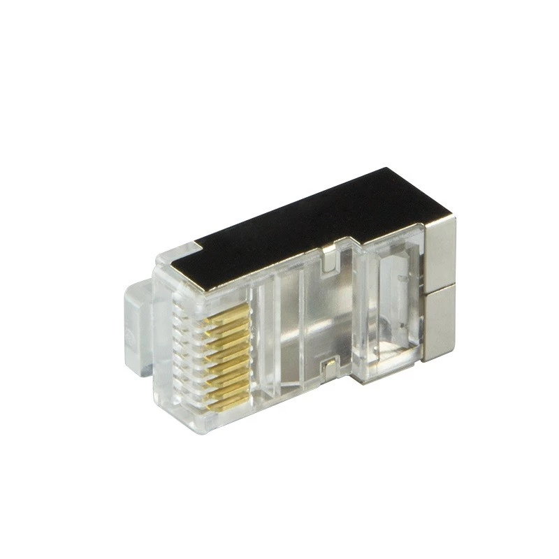Drahtverbinder RJ45 LogiLink MP0022 Schwarz Transparent