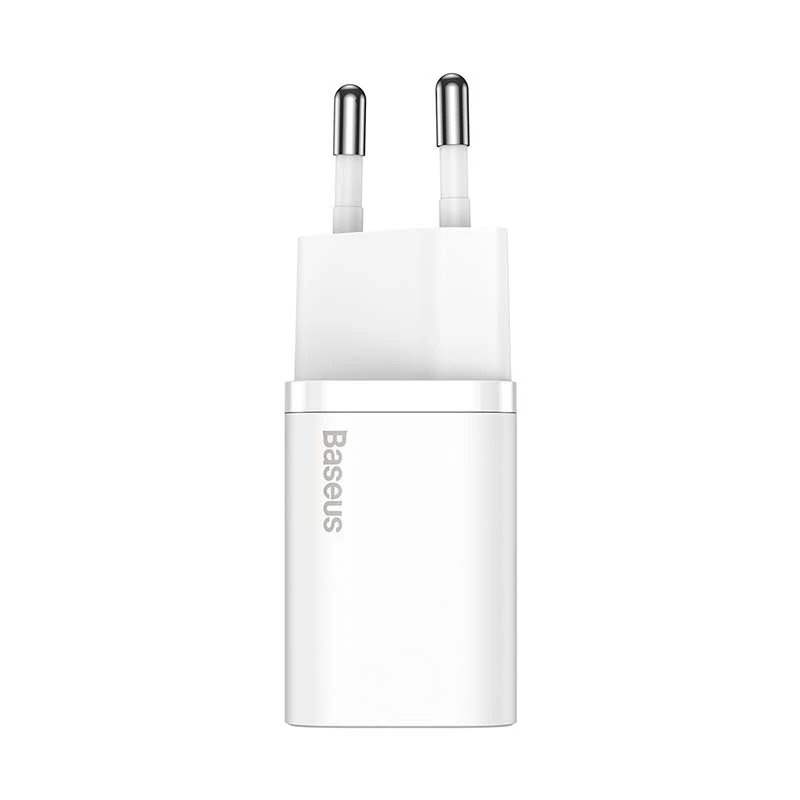 Baseus Super Si Smartphone White AC Fast Charging Indoor