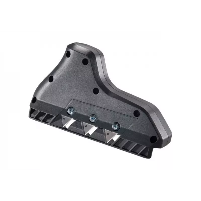 Planer Wolfcraft Dreifach-Kantenplaner 4009000 — graphit, Trapezmesser, geeignet für Gipskartonplatten