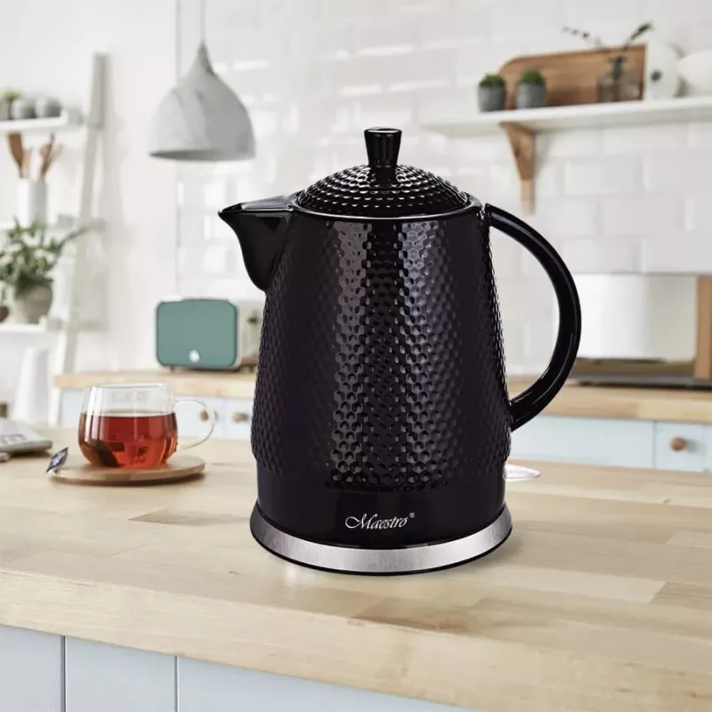Maestro MR-069 Wasserkocher 1,5 L 1500 W Schwarz