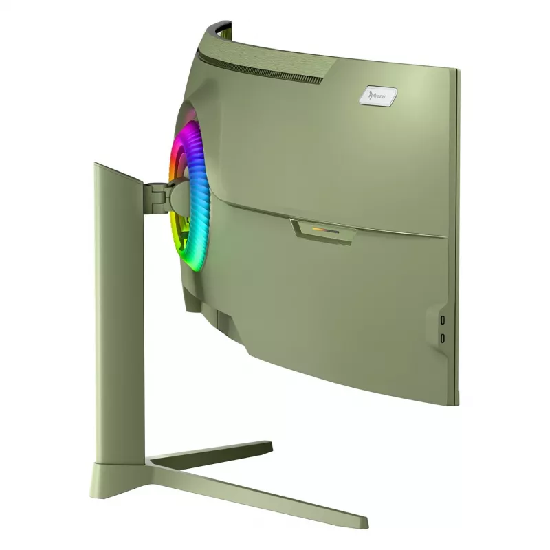 Curved Computermonitor Arozzi Nova 49 Zoll (124,5 cm) Dual QHD 5120×1440 LED VA, 4 ms, Grün
