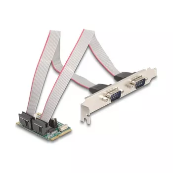 DeLOCK 95276 Interner RS-232 Adapter Mini PCI Express Grün