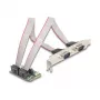DeLOCK 95276 Interner RS-232 Adapter Mini PCI Express Grün
