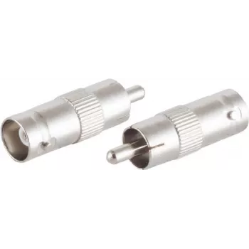BNC-auf-RCA-Adapter ShiverPeaks 98817 — Video-/Audio-Anschluss, 1× BNC (Stecker) auf 1× RCA (Buchse)