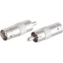 BNC-auf-RCA-Adapter ShiverPeaks 98817 — Video-/Audio-Anschluss, 1× BNC (Stecker) auf 1× RCA (Buchse)