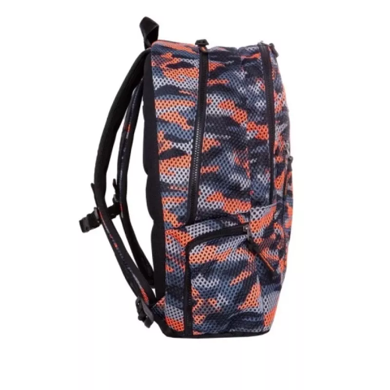 Rucksack CoolPack Impact II Camo Mesh Orange