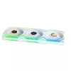 Fan Lian Li UNI FAN SL Wireless 120 12 cm Weiß 3 Stück 28,5 dB 64,05 cfm