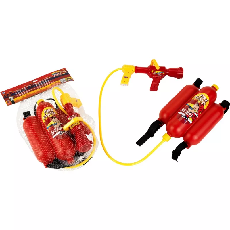 Theo Klein Professioneller Feuerwehr-Rucksack-Spritzpistole Spielzeug-Wasserwerfer