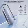 UNITEK Aktiver Hub USB-C 10GBPS,M.2,HDMI, PD 100W