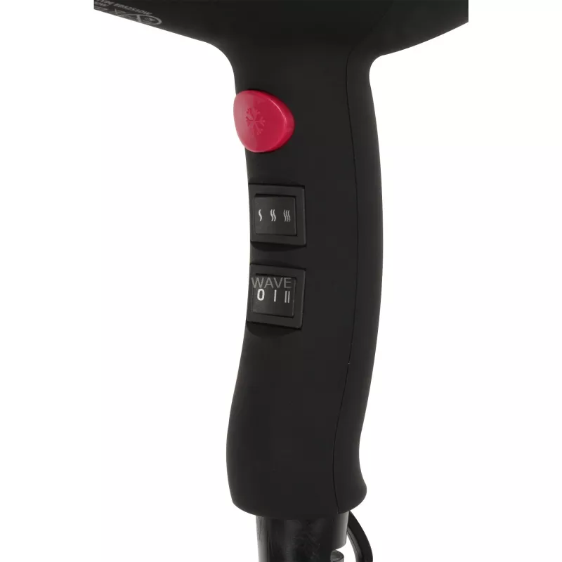 Haartrockner REVLON RVDR5251E 2000 W, ionisch, 3 Hitzestufen, 2 Geschwindigkeiten, Cool Shot — Schwarz/Pink