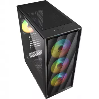 Computergehäuse Sharkoon VK4 ARGB ATX schwarz
