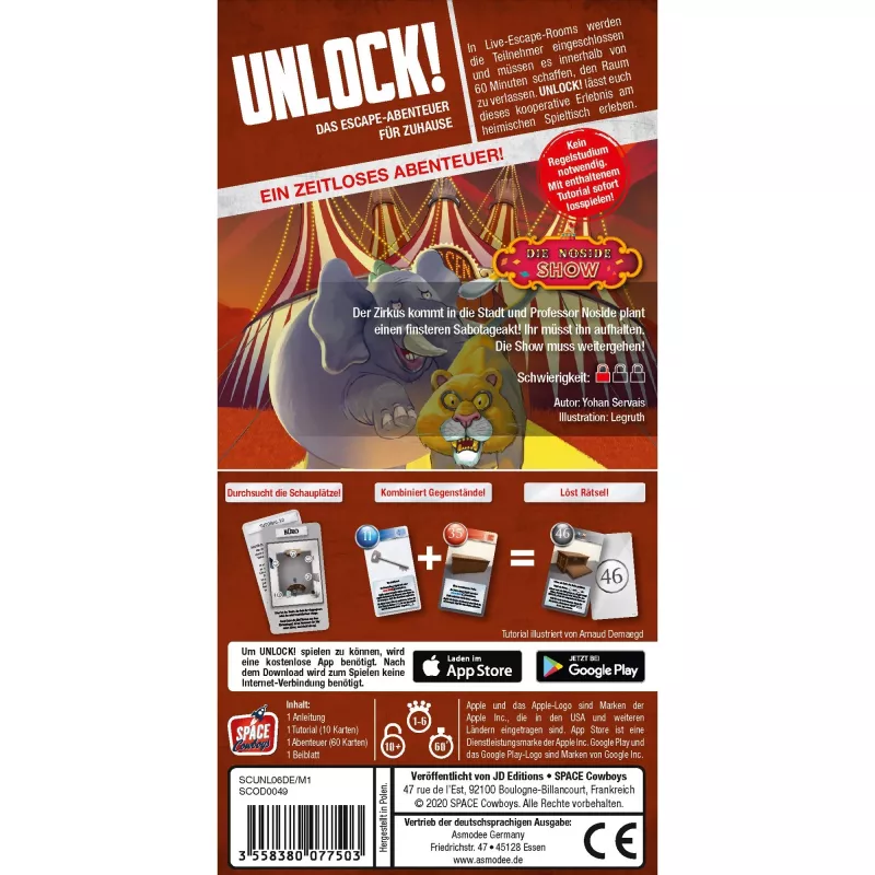 Unlock - Die Noside-Show, Party Game