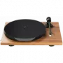 Pro-Ject E1.2 BT Walnuss Plattenspieler mit Pick It MM Tonabnehmer und UNI Bluetooth Konnektivität