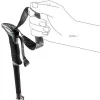Trekkingstöcke Leki TR Makalu FX verstellbar 110–130 cm, grün