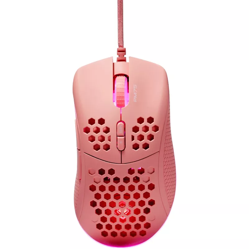 Deltaco Leichte Gaming-Maus, RGB (GAM-108-P)