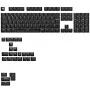 Keycaps GLORIOUS GPBT Basics — PBT-Tastenkappen-Set, DE-ISO-Layout, schwarz