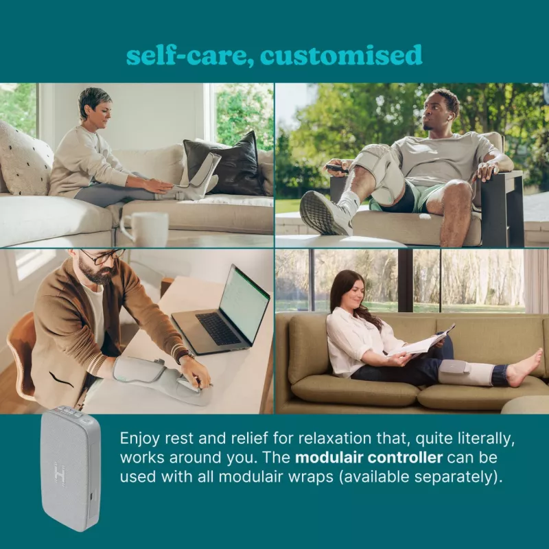 Verstellbare Kniebandage HoMedics SR-CMK10H — Wärmetherapie bei Knieschmerzen, verstellbare Passform