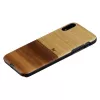 Handyhülle man and wood für iPhone XR — Schwarz, schützende Soft-Shell