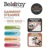 Dampfbürstenaufsatz Beldray LA031534ROSEFEU7 Kompaktes Design