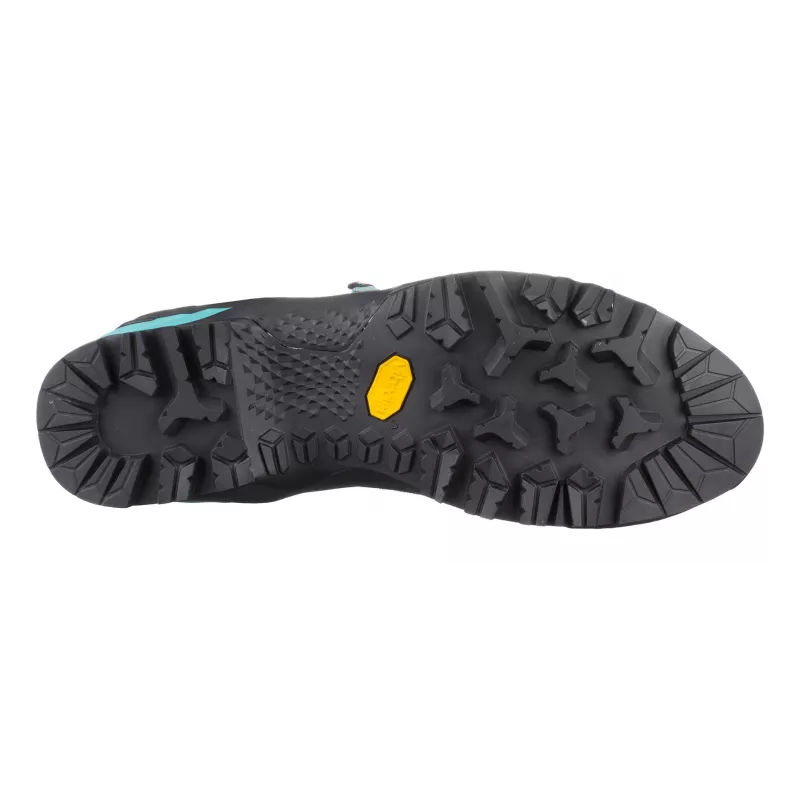 Salewa MTN Trainer Mid GTX Damen Erwachsene Schwarz Blau Leder Wildleder Vibram WTC