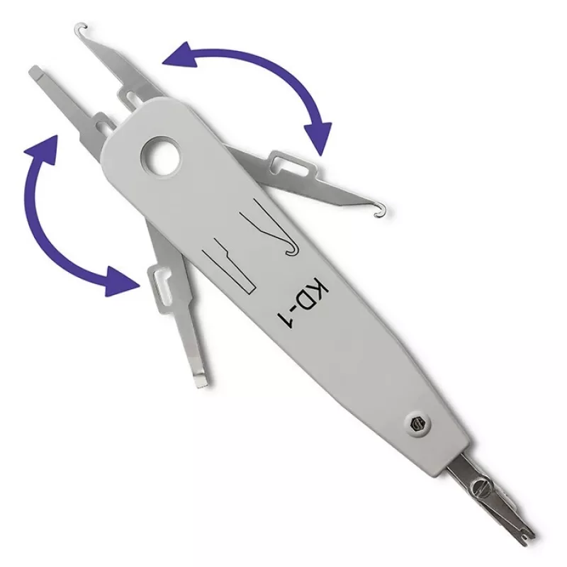 Einlegewerkzeug QOLTEC 54492 für Kabelabschluss (KRONE/LSA-kompatibel)