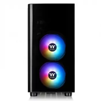 Thermaltake View 31 TG - ARGB Edition - MIDI Tower - ATX - ohne Netzteil (PS/2) - Schwarz - USB/Audio